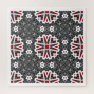 Sechzehntes Kaleidoskop-Kunstwerk neun Puzzle