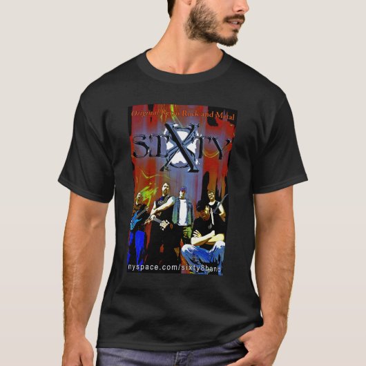 Sechzig 8 Plakat-Shirt T-Shirt (Vorderseite)