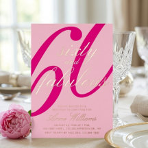 Sechzig und Fantastisch Skript Rosa 60. Geburtstag