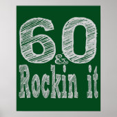 Sechzig und Rockin It Poster (Vorne)