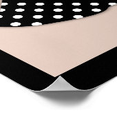 Sechziger, Kleid Poster (Ecke)