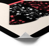 Sechziger, Kleid Poster (Ecke)
