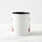 Sechziger, Kleid Tasse (Zentrum)
