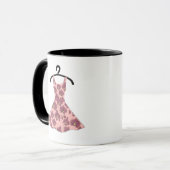 Sechziger, Kleid Tasse (Vorderseite Links)