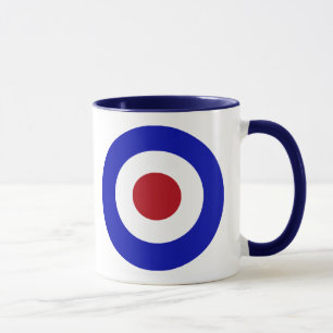 Sechziger-Mod-Emblem Tasse
