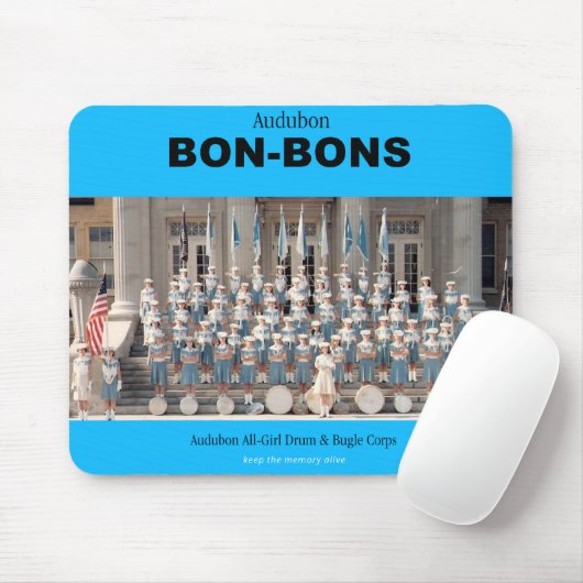 Sechzigerjahre Mausunterlage Mousepad (Mit Mouse)