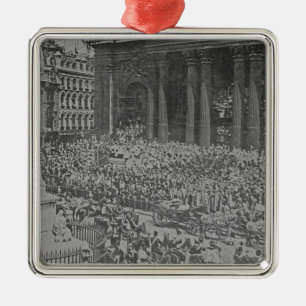 Sechzigjähriges Jubliäum der Königin-Victorias, Silbernes Ornament