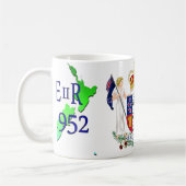 Sechzigjähriges Jubliäum Neuseeland Kaffeetasse (Links)