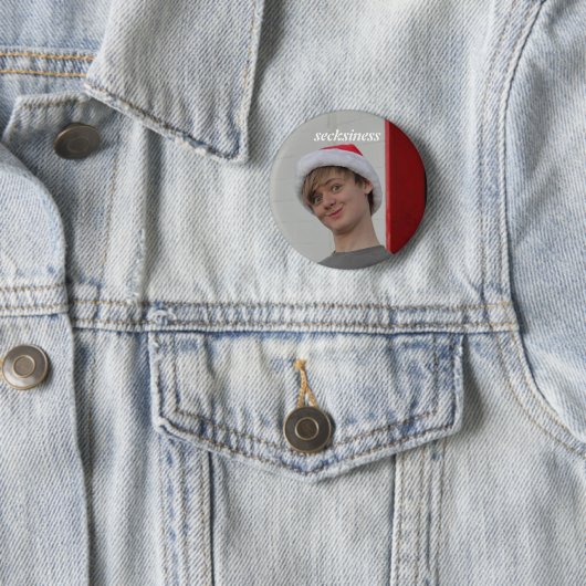 secksiness Weihnachtsknopf Button (Beispiel)