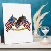 Second Amendment Liberty Eagle Fotoplatte (Seite)