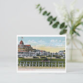 Second Ave, Asbury Park, NJ Vintag Postkarte (Stehend Vorderseite)