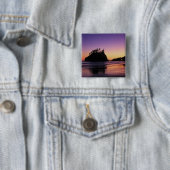 Second Beach at Twilight, Olympic NP, WA, USA Button (Beispiel)