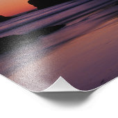 Second Beach at Twilight, Olympic NP, WA, USA Fotodruck (Ecke)