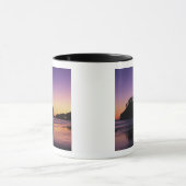 Second Beach at Twilight, Olympic NP, WA, USA Tasse (Zentrum)