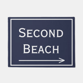 Second Beach Newport RI Doormat Fußmatte