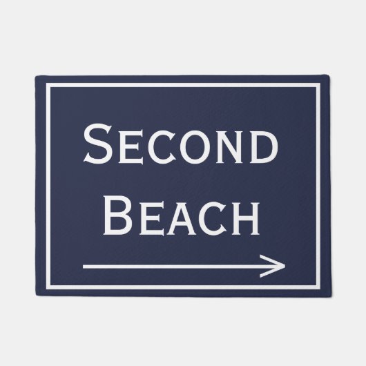 Second Beach Newport RI Doormat Fußmatte (Vorderseite)