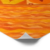 Second Chakra Mandala Poster (Ecke)