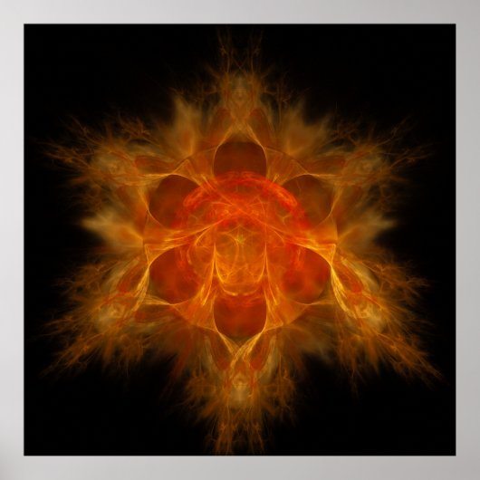 Second Chakra - Swadhisthana - One's Own Abode Poster (Vorne)