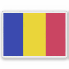 Second flag of Andorra (1866-1939) Aufkleber