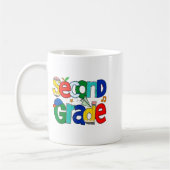 Second Grade Student School Clroom Learning Educat Kaffeetasse (Links)