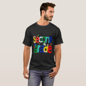 Second Grade Student School Clroom Learning Educat T-Shirt (Vorne ganz)