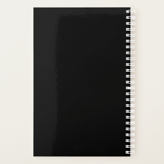 Second Grade Teacher Minimalist Text Planer (Rückseite)