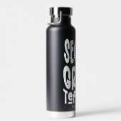 Second Grade Teacher Minimalist Text Trinkflasche (Rechts)