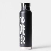 Second Grade Teacher Minimalist Text Trinkflasche (Links)