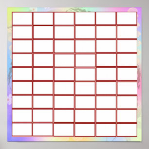 Second Half of Alternative Guest Book Poster