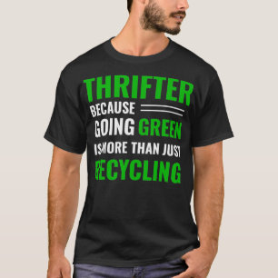 Second-Hand-Shopping Recycling T-Shirt Second-Hand