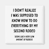 Second Rodeo Magnet (Vorne)