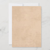 Second Rodeo Western Cowboy 2. Geburtstag Einladung (Rückseite)