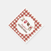 Second Rodeo Western Cowboy 2. Geburtstag Serviette (Ecke)