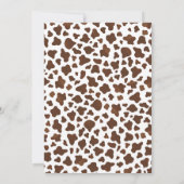 Second Rodeo Western Pink Cowgirl 2. Geburtstag Einladung (Rückseite)