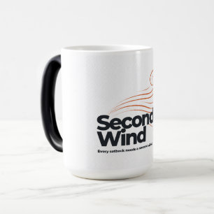 Second Wind Shirt Comeback-Motivations-T-Shirt Verwandlungstasse