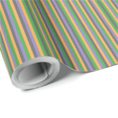 Secondary Whimsy Striped Paper Geschenkpapier (Rolleneckpunkt)
