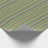 Secondary Whimsy Striped Paper Geschenkpapier (Ecke)