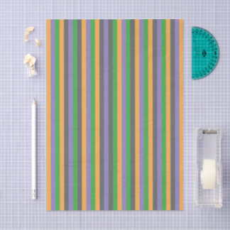 Secondary Whimsy Striped Tissue Paper Seidenpapier