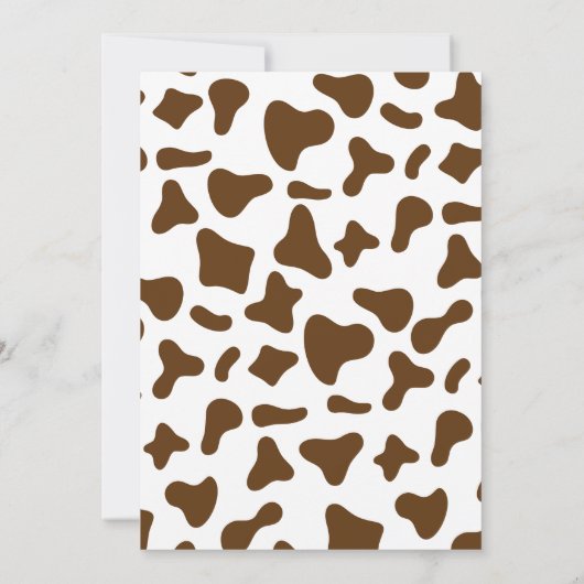 SecondRodeo Western Cowboy 2. Geburtstag Einladung (Rückseite)