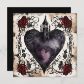 Secret Admirer-Flachkarte mit Inschrift auf der Rü (Vorne/Hinten)