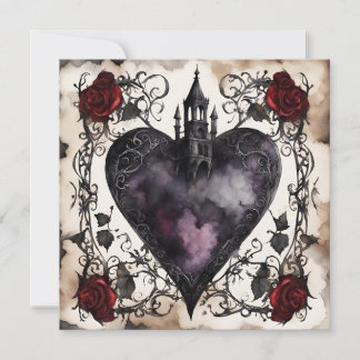 Secret Admirer-Flachkarte mit Inschrift auf der Rü