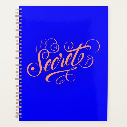 Secret - Agenda Planer (Vorderseite)