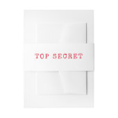 Secret Agent Spy Bly Band (Vorderseite Beispiel)