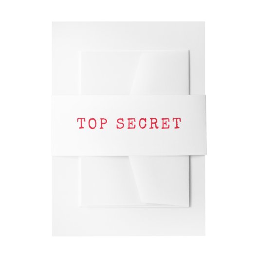 Secret Agent Spy Bly Band (Vorderseite Beispiel)