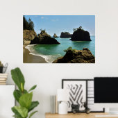 Secret Beach, Boardman Staat Park, Oregon, USA Poster (Heimbüro)
