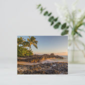 Secret Beach Hawaii Postcard Postkarte (Stehend Vorderseite)