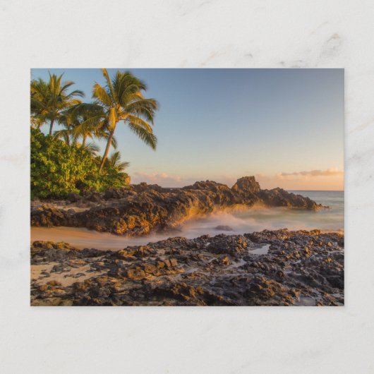 Secret Beach Hawaii Postcard Postkarte (Vorderseite)