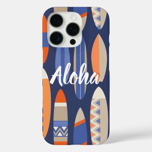 Secret Beach Hawaiian Surfboards - Blue Case-Mate iPhone Hülle (Rückseite)