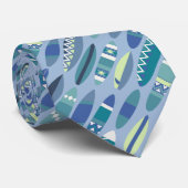 Secret Beach Hawaiian Surfboards - Hellblau Krawatte (Gerollt)