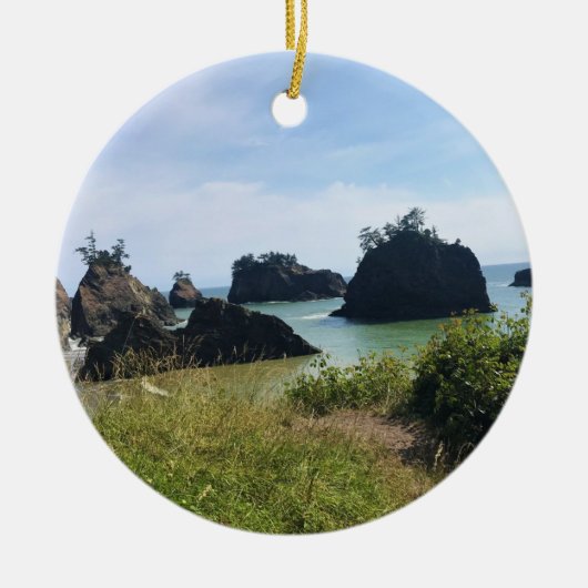 Secret Beach, Samuel H. Boardman, Oregon Keramik Ornament (Vorne)
